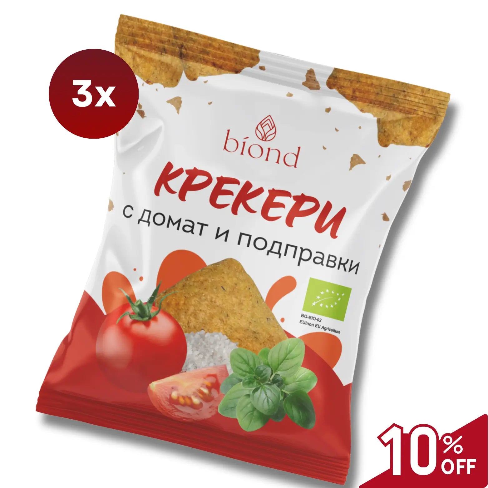 "THE CRUNCH COLLECTION" - сет бисквити и крекери