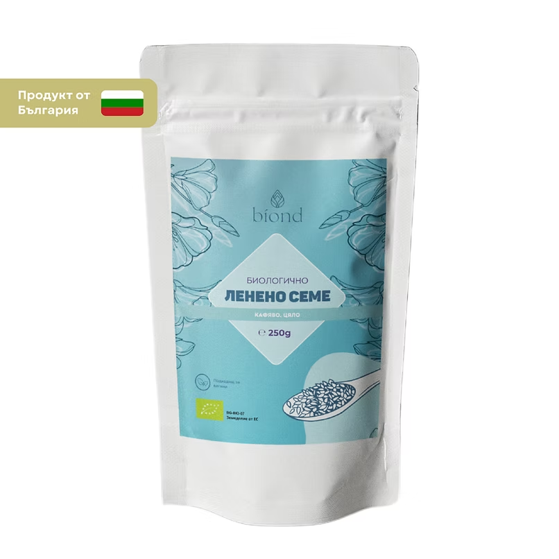 Биологично Ленено семе 250гр. - Biond.eu